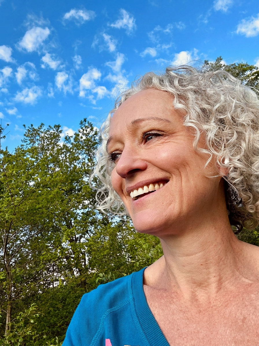 Portrait of Kashi Barbara Carasso smiling outdoors